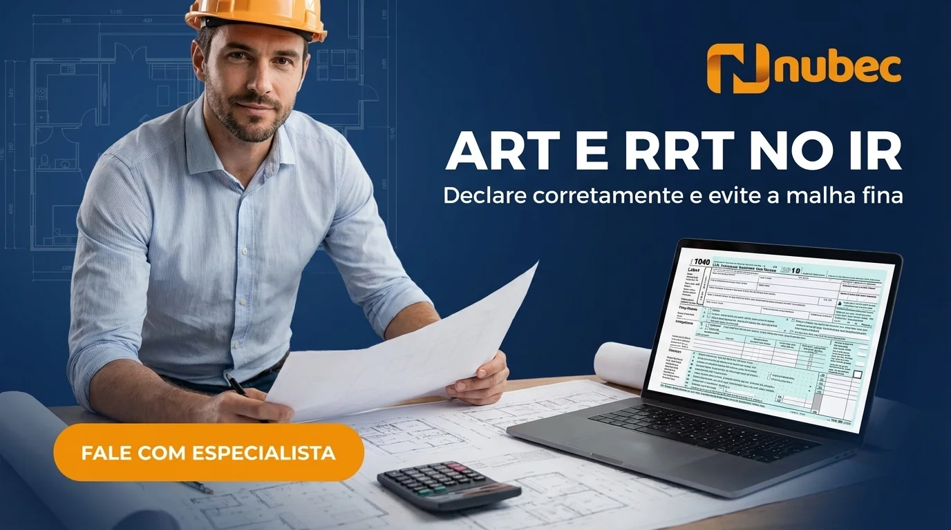 Nubec Contabilidade — ART e RRT no Imposto de Renda