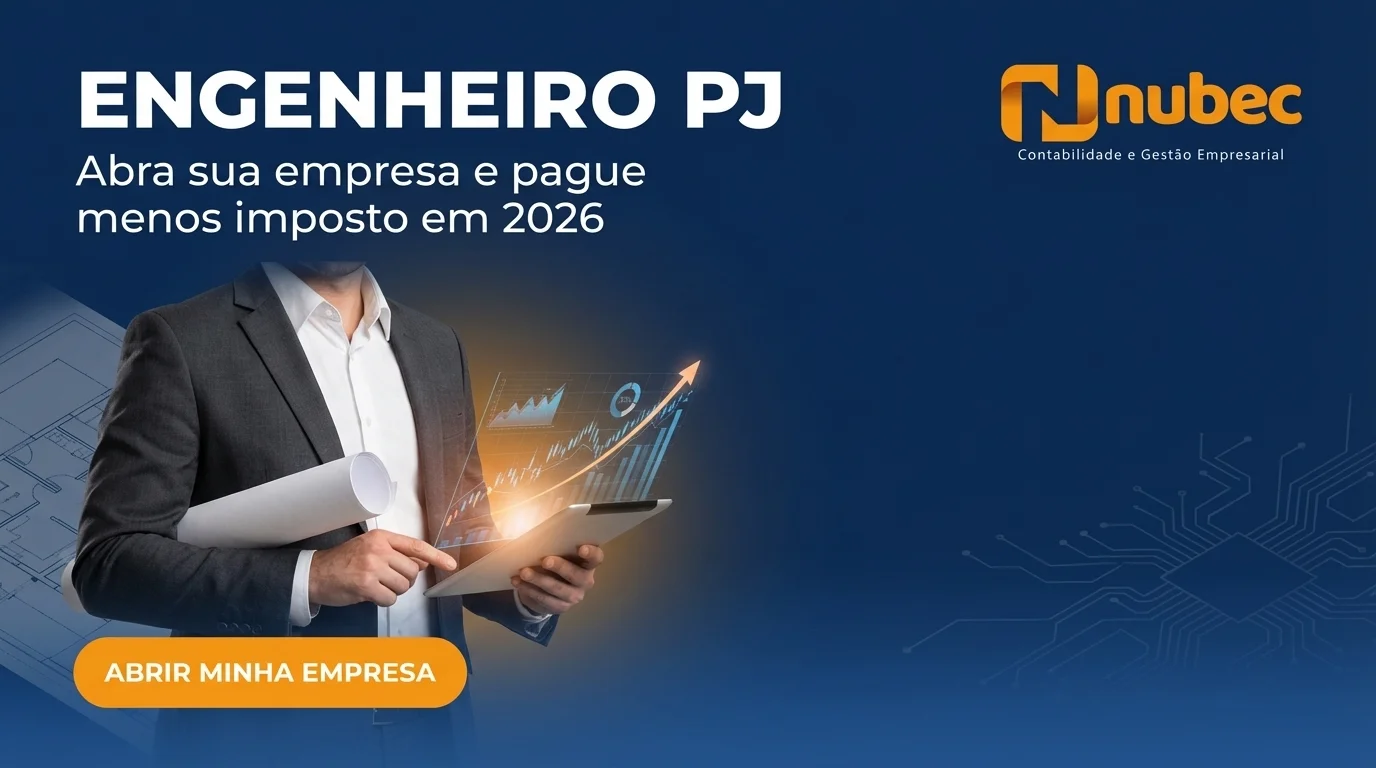 Nubec Contabilidade — Engenheiro PJ, Menos Impostos — Análise Gratuita no WhatsApp