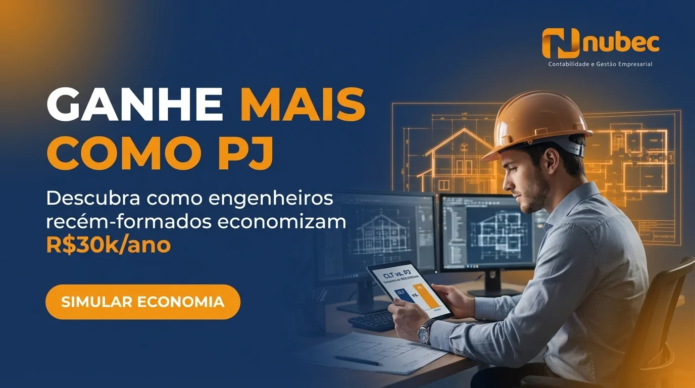 Nubec Contabilidade — Engenheiro PJ: Comece Certo