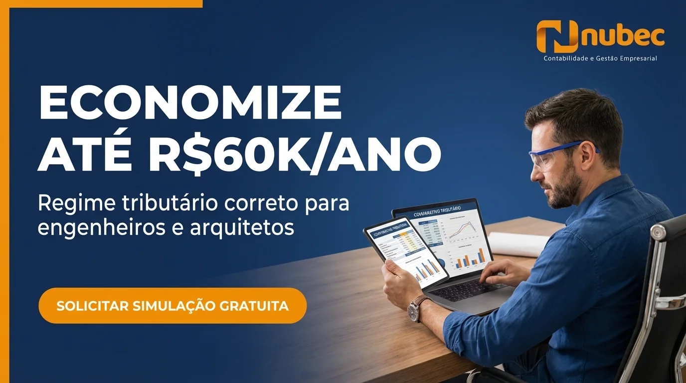 Nubec Contabilidade — Análise de Regime Tributário Engenharia