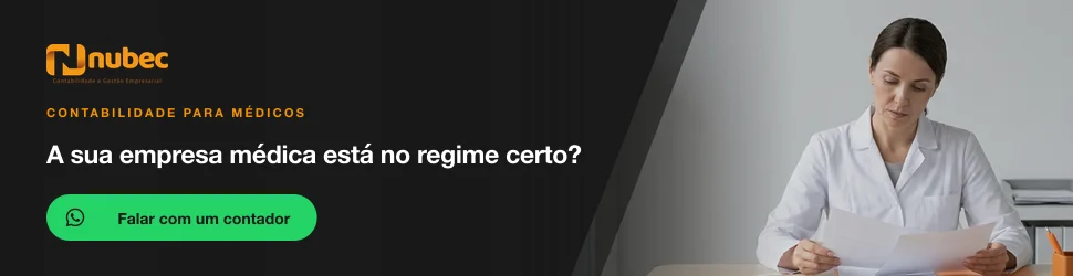 A sua empresa médica está no regime certo? Converse com um contador da Nubec