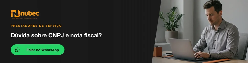 Dúvida sobre CNPJ e nota fiscal? Fale com a Nubec no WhatsApp