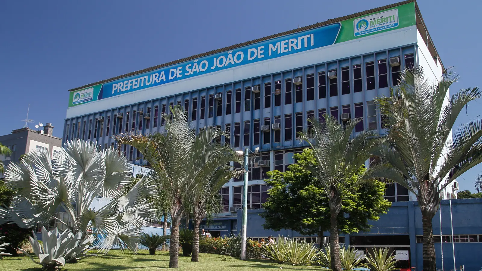 Sede da Prefeitura de São João de Meriti, na página de contabilidade em São João de Meriti