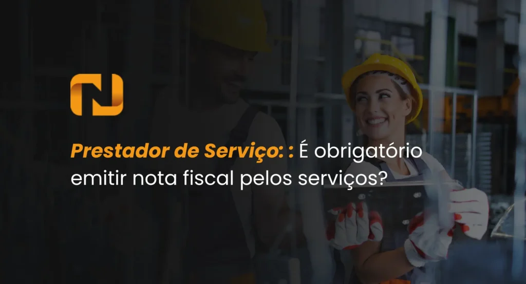 Emissão de notas fiscais para prestadores de serviço